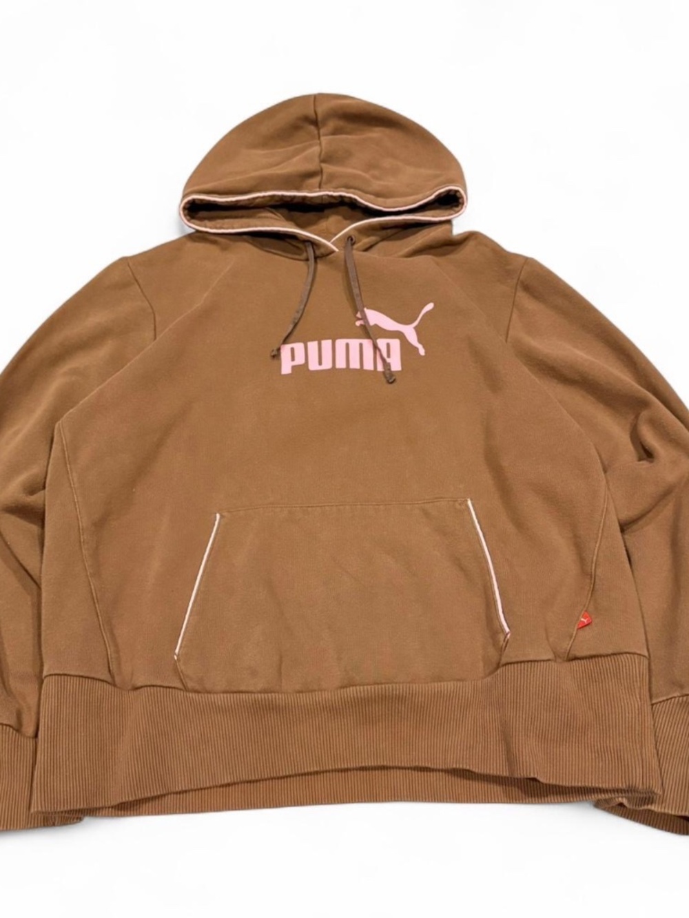 Y2K Vintage Puma Brown/Pink Sweatshirt